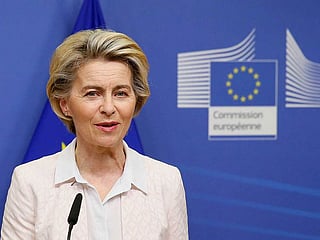 European Commission President Ursula von der Leyen.