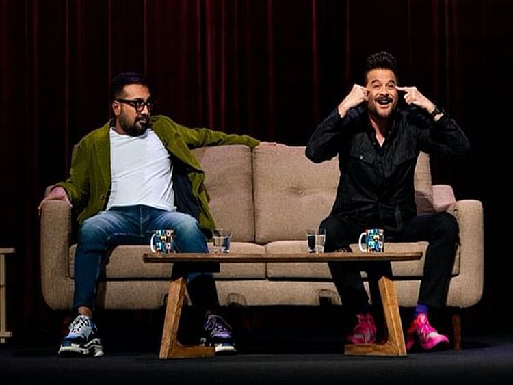 Anurag Kashyap and Anil Kapoor in 'AK vs AK'