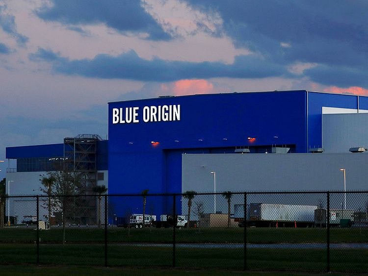 Blue Origin rocket facility