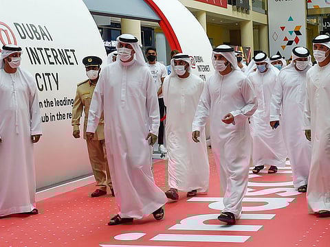 Sheikh Hamdan bin Mohammed bin Rashid Al Maktoum, Dubai Crown Prince and Chairman of The Executive Council of Dubai opened the 40th Gitex Technology Week at Dubai World Trade Centre