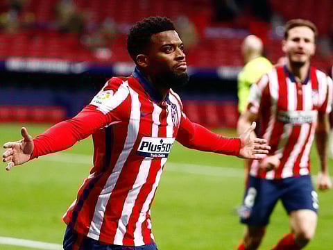 Atletico Madrid's Thomas Lemar came out of the shadows with a standout performance against Real Valladolid this weekend.
