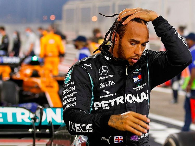 Lewis Hamilton began feeling ill after the Bahrain Grand Prix
