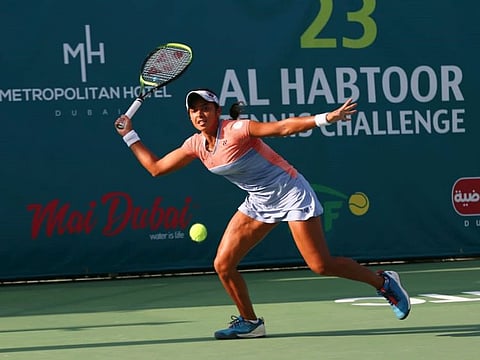 Ankita Raina, member of India's Fed Cup squad, went down in three sets to fifth seed Katerina Siniakova at Al Habtoor Tennis Challenge on Monday.