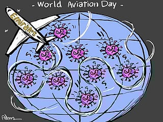 Cartoon: Emirates continues to fly high