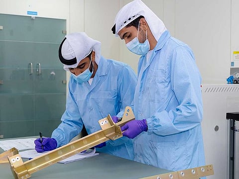 MBZ-SAT, named after His Highness Sheikh Mohamed Bin Zayed Al Nahyan, Crown Prince of Abu Dhabi and Deputy Supreme Commander of the UAE Armed Forces, is the second satellite that will be built by a team of Emirati engineers at MBRSC