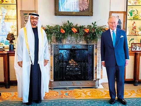 In Pictures: Sheikh Mohamed bin Zayed on an official visit to the UK
