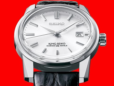 The new King Seiko SJE083 is inspired by a 1965 model
