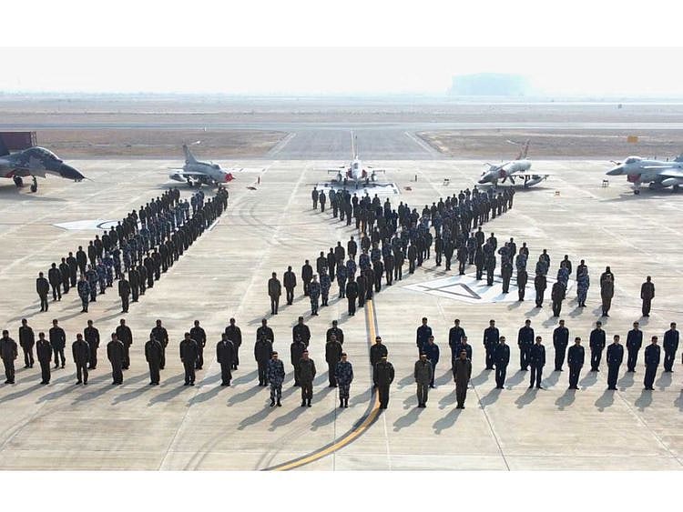 Pakistan China air force drill