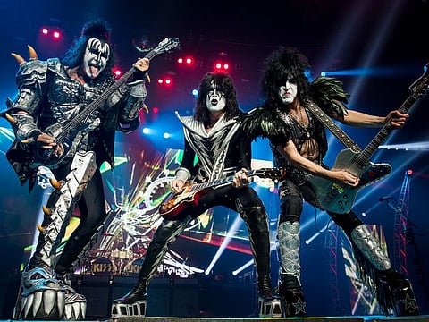 US band Kiss will perform in the UAE for New Year's Eve.