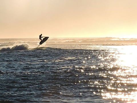 Getting a jet ski license sure has gotten easy in Abu Dhabi. 