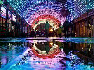 In Pictures: Holiday lights bring cheer to the night
