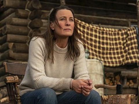 Robin Wright appears in 'Land', an official selection of the Premieres section at the 2021 Sundance Film Festival.