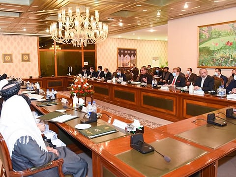 “Taliban are convinced that continuation of war and conflict is not in their interest nor in Afghanistan’s interest… Their desire and seriousness to proceed towards peace is a positive sign” Pakistan’s Foreign Minister Shah Mahmood Qureshi said after meeting Taliban high-powered delegation in Islamabad on Wednesday.