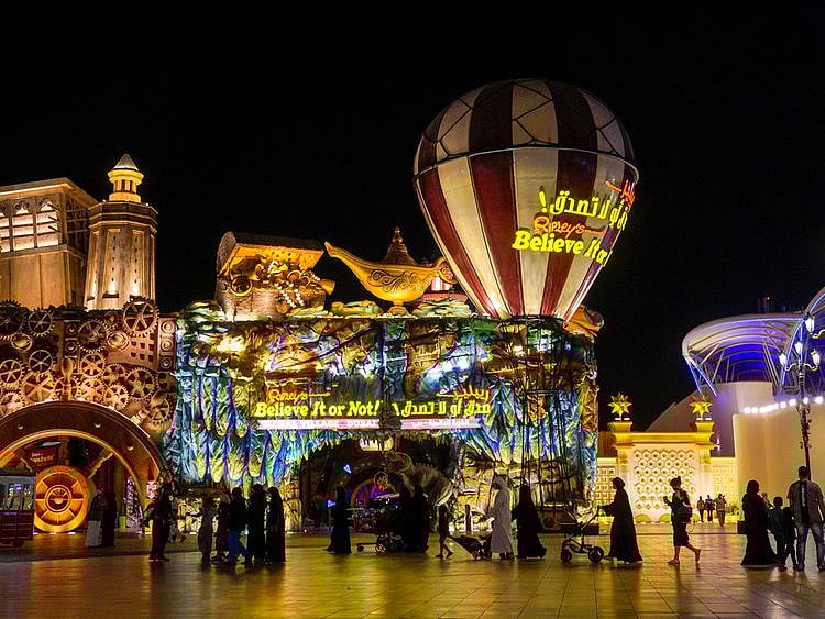 Stock Global village Dubai