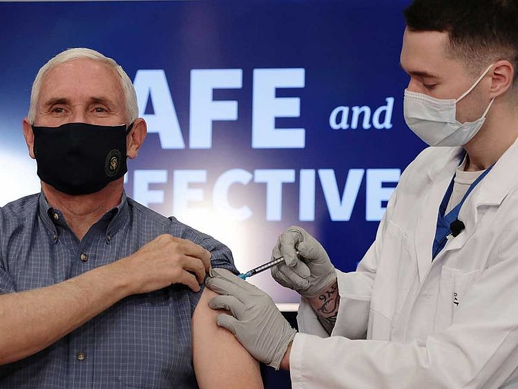 Mike Pence vaccine