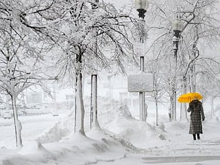 Photos: Frigid air led to record-breaking snowfall in US Northeast