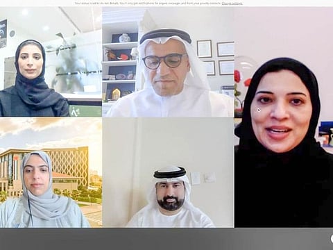 Speakers at the virtual session.