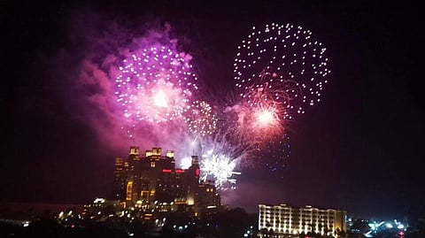 Ajman Tourism Development Department (ATDD) has announced to organise two fireworks displays on December 31 to welcome New Year 2021. File photo.