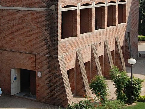 Dorms at the Indian Institute of Management, Ahmedabad.
