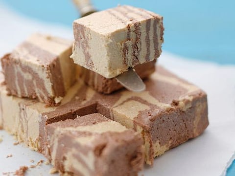 Arabic chocolate halva 