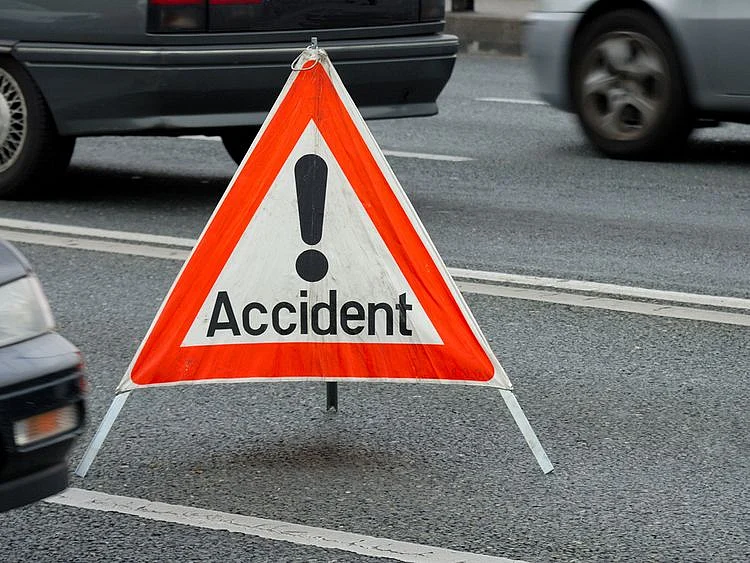 Road accident site