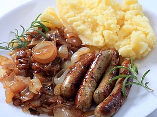 Bangers and mash