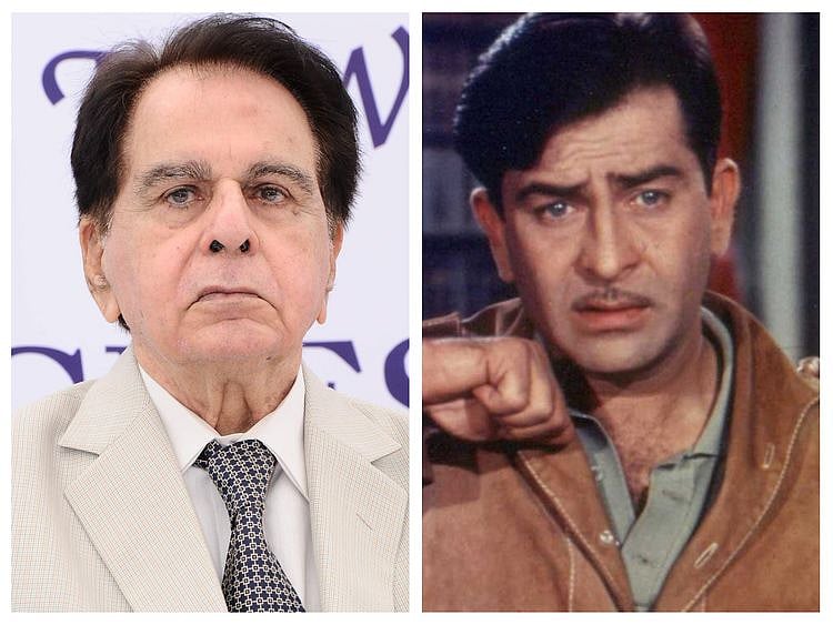 Dilip Kumar and Raj Kapoor