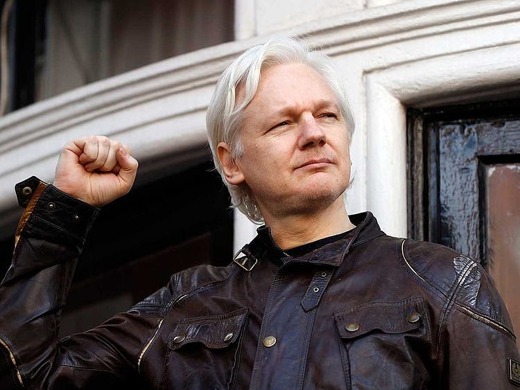 Julian Assange Wikileaks founder