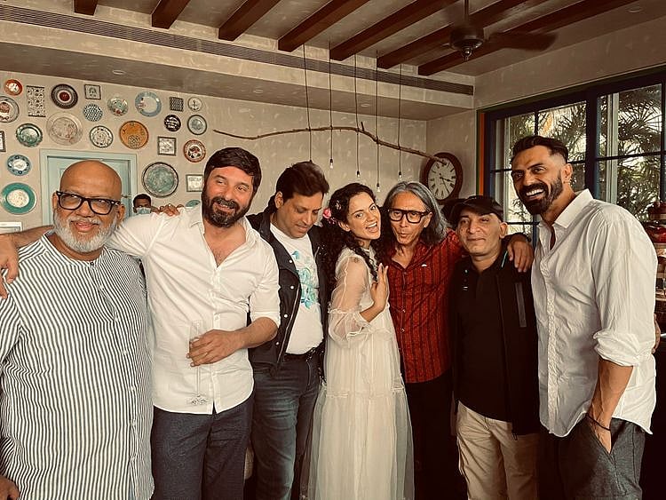 Kangana Ranaut with Tetsuo Nagata 