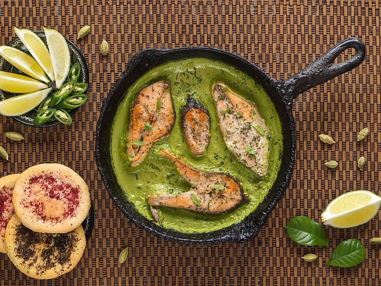 Hari Machhi (Coriander Fish)