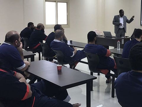 The two Emirati prisoners underwent an extensive rehabilitation programme at the Sharjah Punitive Establishments Department