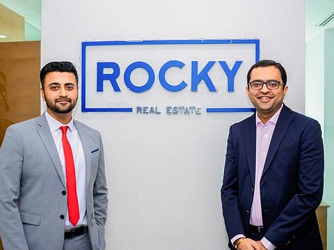  Pawan Tolani, Head of Operations with Bhavesh M. Magnani, Senior Property Consultant