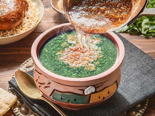 Molokhia - Traditional Egyptian Soup