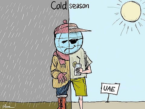 UAE is experiencing a pleasant winter  