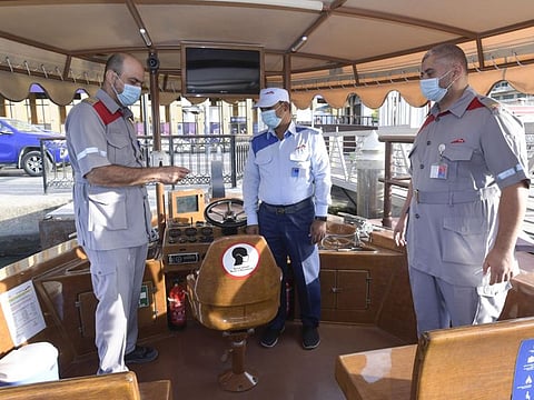 The field workshop took place at Sabkha and Baniyas marine stations and attended by 35 abra drivers.