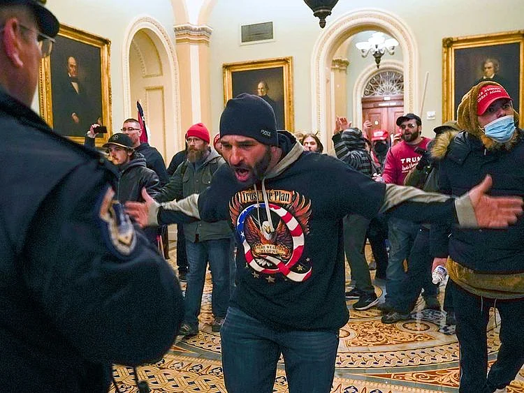 Trump supporters Capitol