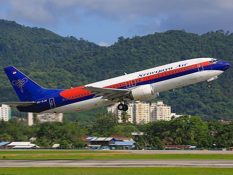 STOCK Sriwijaya Air Boeing 737