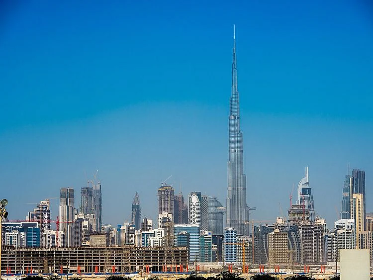 Stock Dubai skyline