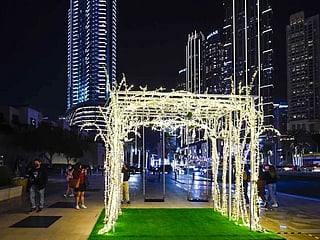 Look: New art project lights up the streets of Downtown Dubai 