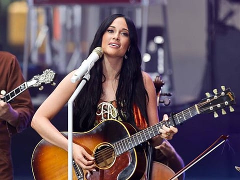 Kacey Musgraves performs in concert on NBC's 'TODAY' show on July 19, 2019 at Rockefeller Plaza in New York City.