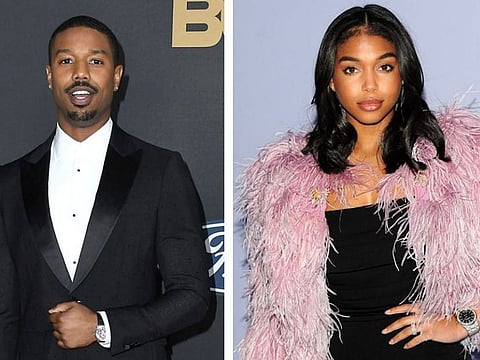 Michael B Jordan and actress Lori Harvey.