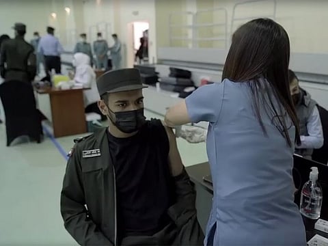 Major General Saif Ziri Al Shamsi, Commander-in-Chief of Sharjah police, said Sharjah Police would like to support the health of its employees by providing them with the COVID-19 vaccine.” 