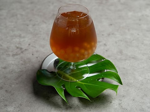 A traditional sago’t gulaman’s gulaman originates from gelatinous residue extracted from red algae called agar-agar whose gummy elasticity has clinched it pride of place amongst ingredients in Filipino cooking, notably desserts 