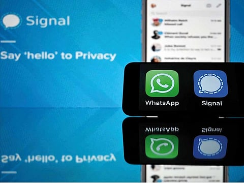 Messaging app Signal is on the top downloads on Apple Store and Google Play after WhatsApp asked its users to accept new terms.