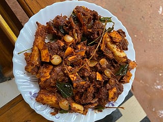 Chef Suresh Pillai's Kerala mutton roast