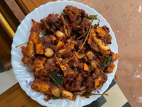 Chef Suresh Pillai's Kerala mutton roast