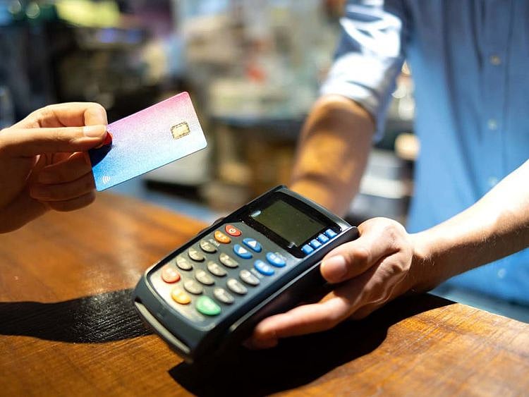 Stock Credit card payment