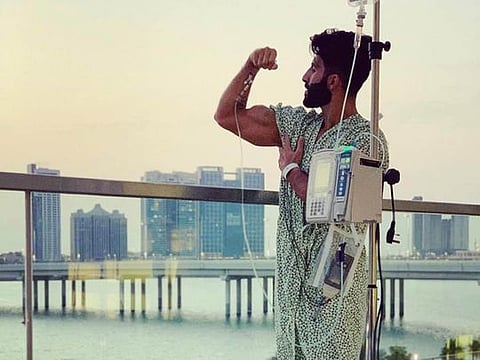 35-year-old Jordanian  Khaleel Al Herani  has been hailed as a model patient by the Cleveland Clinic Abu Dhabi.