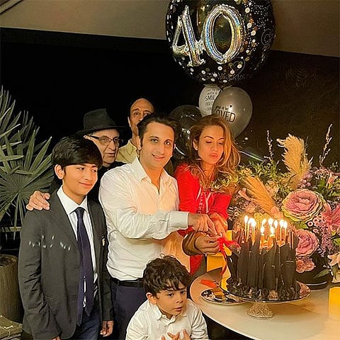 File picture of Adar Poonawalla during his 40th birthday celebrations.