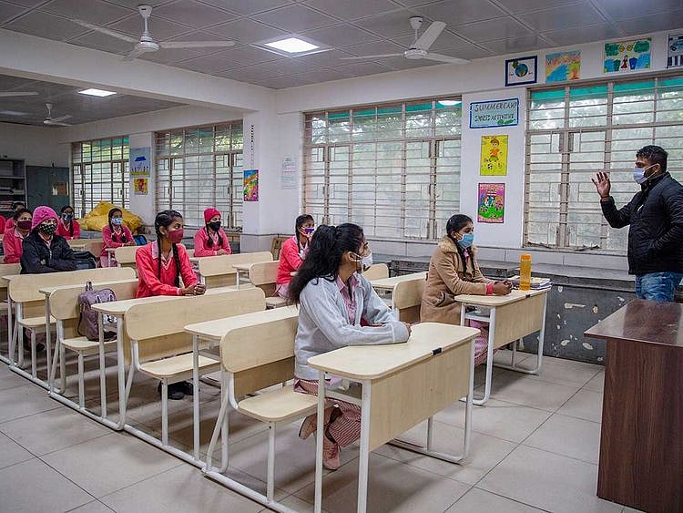 Delhi school students covid